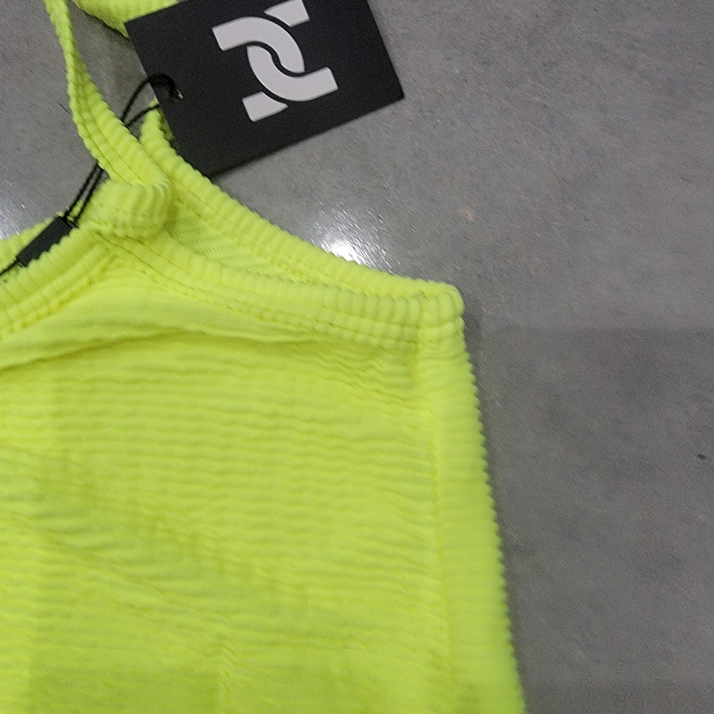 Neon yellow top